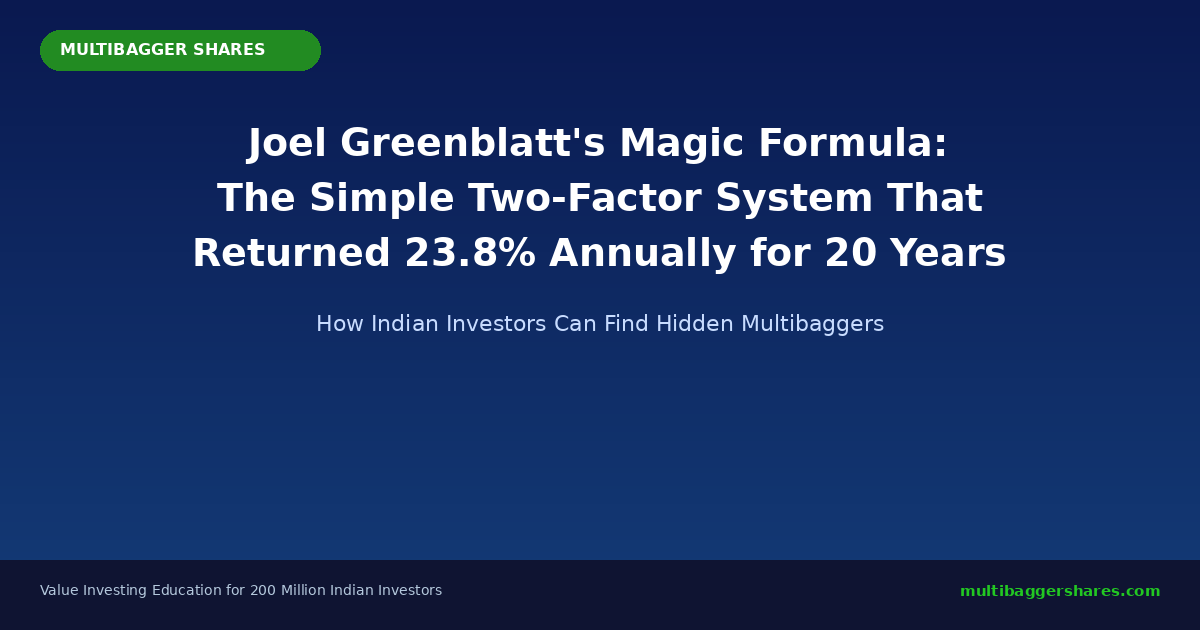 Multibagger Shares Featured Stock Market Analysis