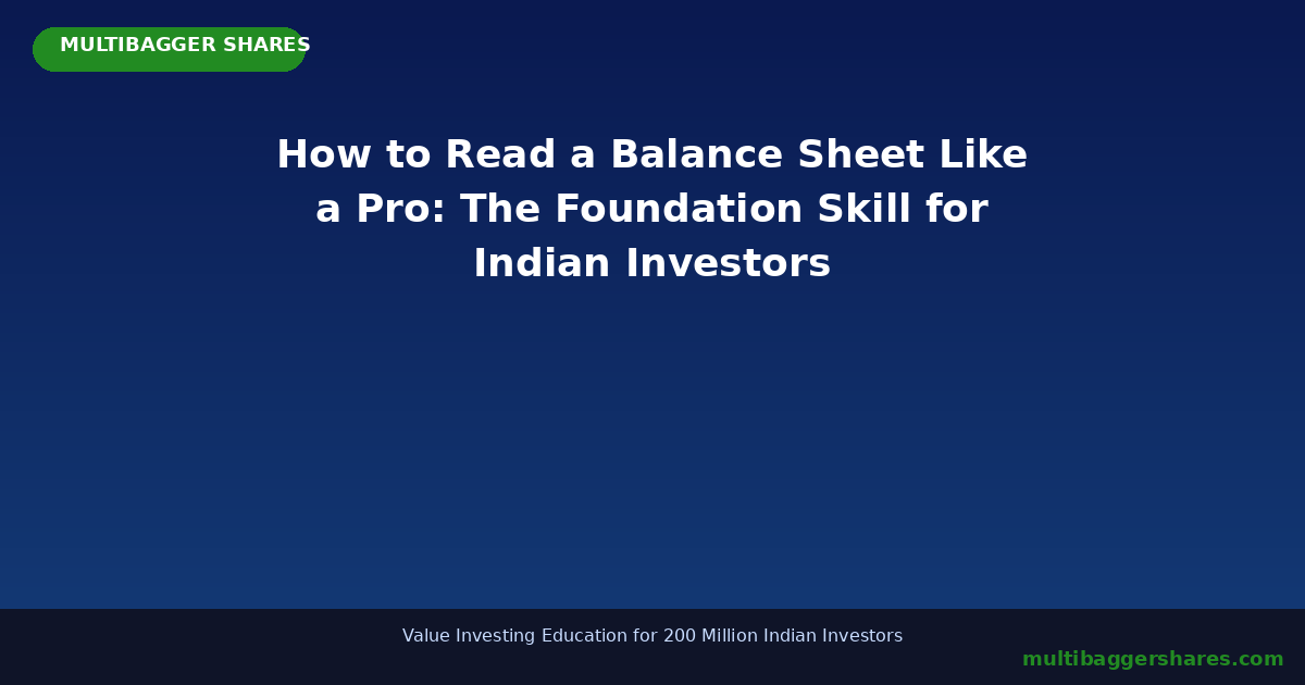 Featured Post - Multibagger Shares