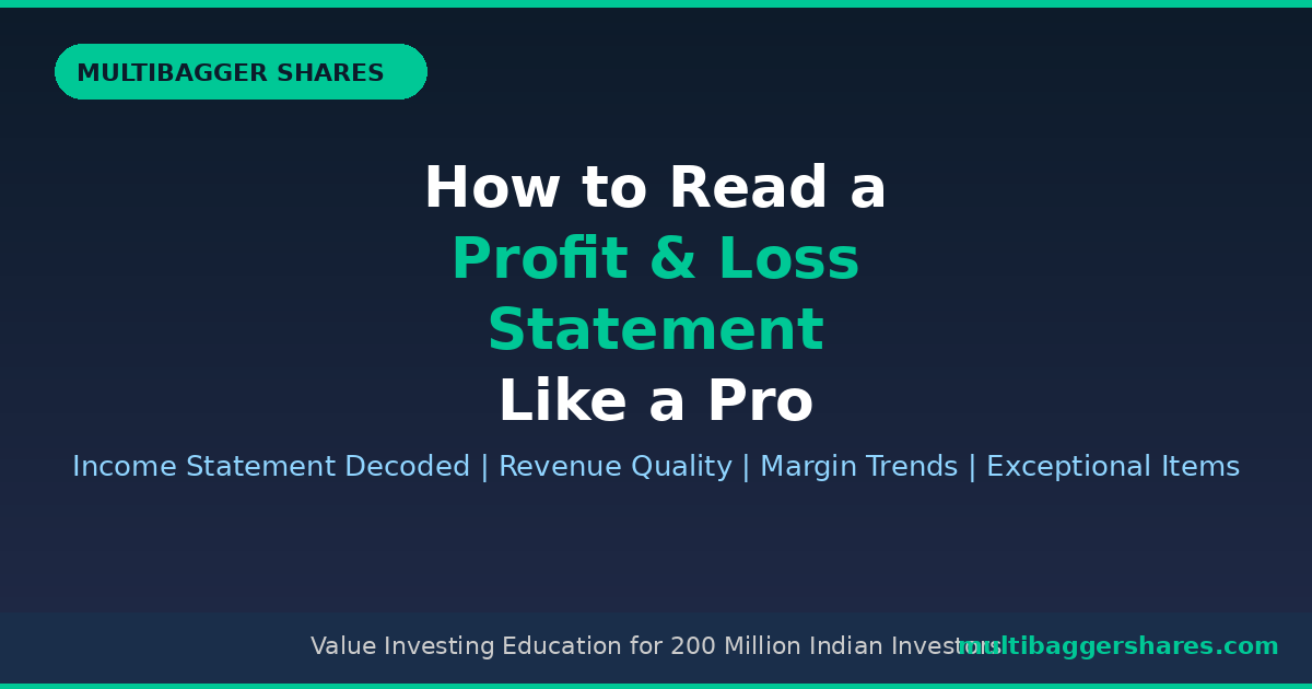 Featured Post - Multibagger Shares