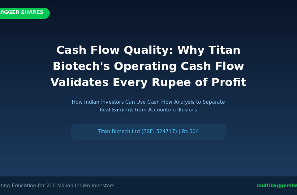 Featured Post Cashflow 960x630 - Multibagger Shares