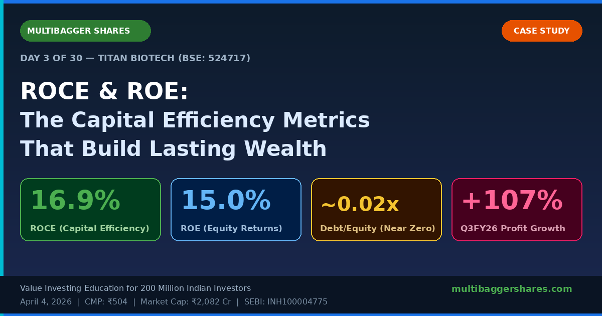 Featured Titan Case Study - Multibagger Shares