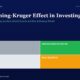 mbcover1153thedunningkrugereffectini | Multibagger Shares Header and Infographic on Investing Title the Dunning kruger Effect in Investing with a Four quadrant Diagram Labeled Lucky gray Disciplined Investor green Confused light Gray and Bias trapped orange