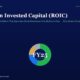 mbcover1585returnoninvestedcapitalroi | Multibagger Shares Dark Blue Gradient Hero with the Headline return on Invested Capital roic and a Green Subtitle Centered Multicolor Donut Chart Labeled fy25 Reinvented on a Dark Background