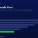 Market Crash Alert Page with a Horizontal Bar Chart Showing Fy20 28 Fy21 26 Fy22 22 Fy23 18 Fy24 14 and Fy25 11 green Beneath the Headline