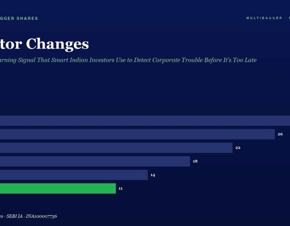 Auditor Changes Horizontal Bar Chart of Yearly Values from Fy20 to Fy25 Showing a Decline from 28 to 11 with Fy25 in Green on Dark Blue Background