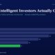 mbcover1957whydointelligentinvestorsa | Multibagger Shares Infographic Dark Blue Bar Chart of Fy20fy25 Values Drop from 28 to 11 with Fy25 Bar in Green