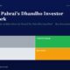 mbcovermohnishpabraisdhandhoinvestorframeworkthe9principlesthatbuilta1billionfundwithheadsiwintailsidontlosemuchhoweveryindianvalueinvestorcanapplythisguja | Multibagger Shares Hero Section with a Dark Blue Background Large White Title mohinish Pabrais Dhandho Investor Framework and a Green Subtitle Beneath It a Two by two Color Block Grid Labeled Trader gray Compounding green Drift light Gray Speculator orange Sits Below