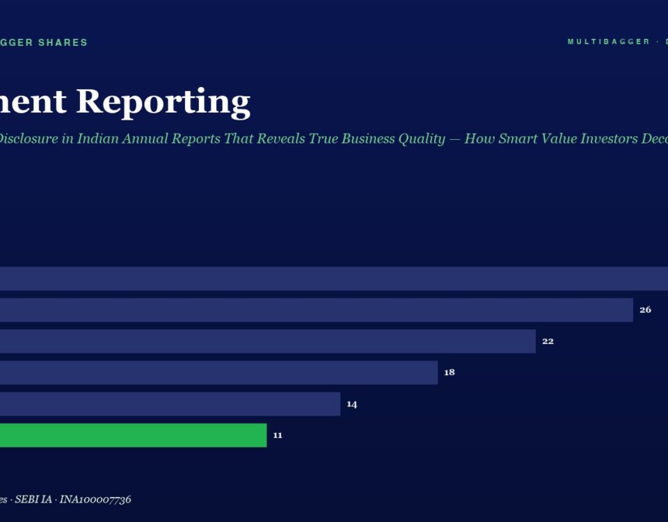 Bar Chart Segment Reporting Values from Fy20 to Fy25 with Fy20=28 Fy21=26 Fy22=22 Fy23=18 Fy24=14 Fy25=11 Fy25 Bar is Green