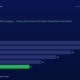 Dark Navy Page with a Large video Title and Green Subtitle a Horizontal Bar Chart Compares Yearly Figures from Fy20 to Fy25 Showing Values 28 26 22 18 14 and 11 fy25 Bar in Bright Green