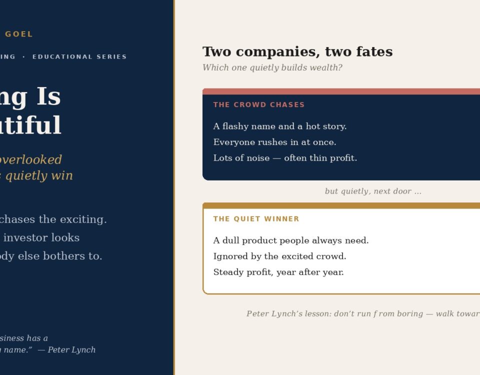 Boring is Beautiful Why Dull Overlooked Businesses Often Make the Best Investments