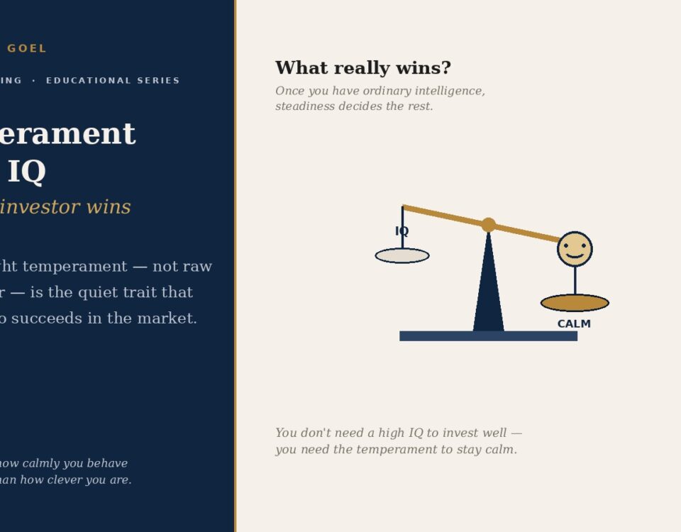 Temperament Beats Iq the Calm Investor Wins