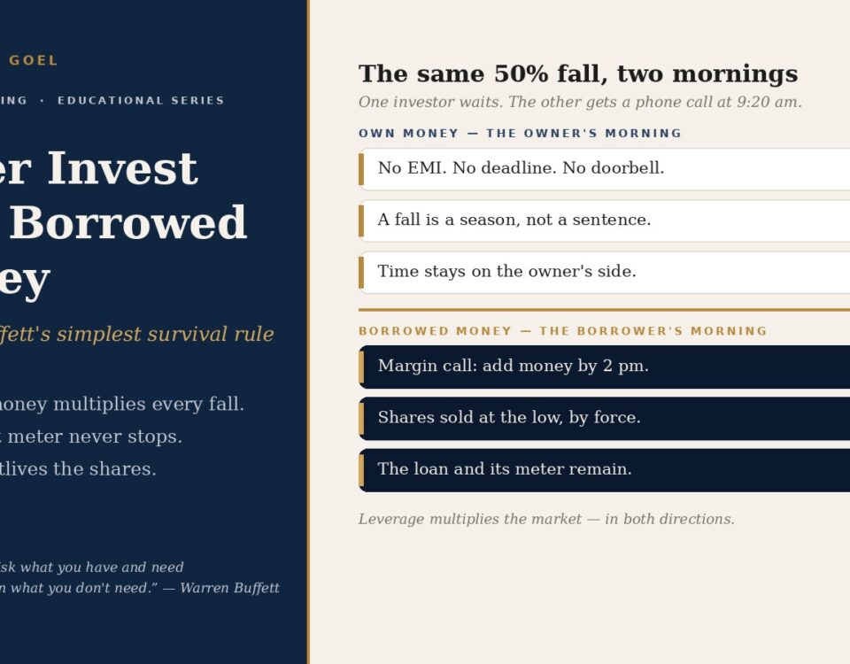 Never Invest with Borrowed Money Warren Buffetts Simplest Rule for Surviving the Stock Market
