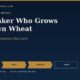 Navy Cover for the Baker Who Grows His Own Wheat Showing a Five link Chain from Wheat to Customer with the First Three Links in Gold