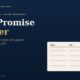 the Promise Ledger Three Columns Recording What a Company Said What It Did and the Gap Between Them