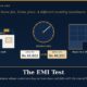 Cover Illustration a Sweet Shop and a Flat Builders Office Side by Side with a Monthly Instalment Slip That Grows Larger As the Interest Rate Dial Turns Up Under the Headline the Emi Test