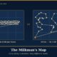Cover Illustration Two Simple Town Maps Side by Side One with Forty Gold Dots Packed Along a Short Lane and a Short Gold Route the Other with Forty Dots Scattered Widely and a Long Tangled Route Under the Headline the Milkmans Map
