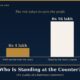 Cover Illustration Two Bars Side by Side a Short Gold Bar Showing a Profit of Four Lakh Rupees and a Tall Navy Bar Showing Sixteen Lakh Rupees That a Slow paying Customer Owes Under the Headline Who is Standing at the Counter